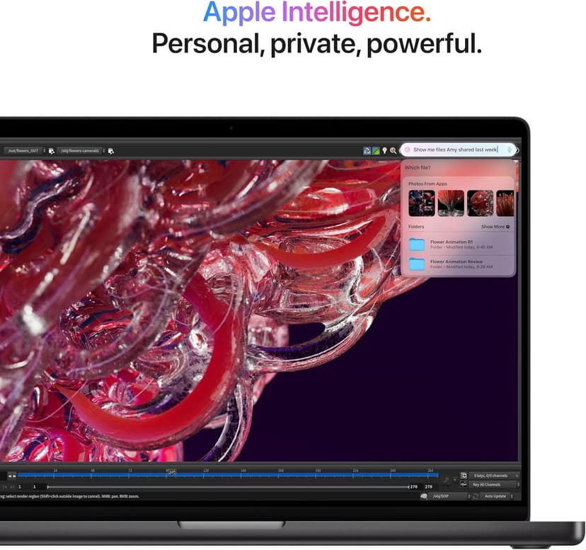 Apple 2024 MacBook Pro Laptop with M4 chip with 10‑core CPU and 10‑core GPU: Built for Apple Intelligence, 14.2-inch Liquid Retina XDR Display, 24GB Unified Memory, 1TB SSD Storage; Space Black