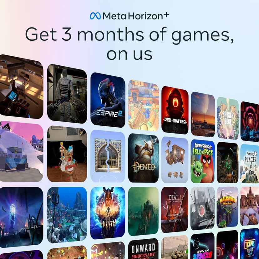Meta Quest 3S 128GB — Dive into Mixed Reality — Unreal device. Unreal price. — Gorilla Tag Cardboard Hero Bundle — Amazon Exclusive
