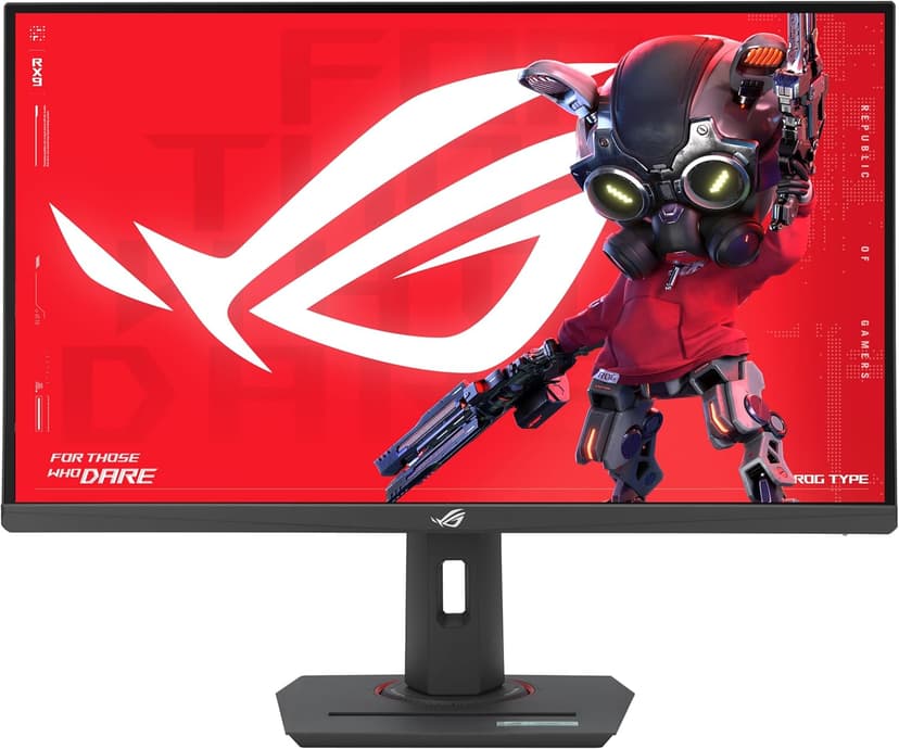 ASUS ROG Strix 27” QHD (2560x1440) HDR400 USB-C Gaming Monitor (XG27ACS), 180Hz,1ms, Fast IPS, 133% sRGB, Extreme Low Motion Blur Sync, G-Sync Compatible, DisplayWidget, Tripod Socket, 3 Year Warranty