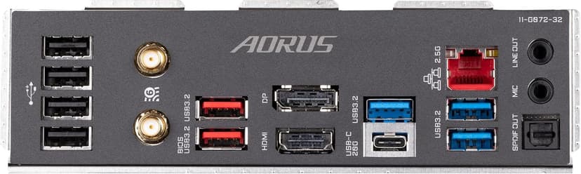 GIGABYTE Z790 AORUS Elite AX (LGA 1700/ Intel Z790/ ATX/ DDR5/ Quad M.2/ PCIe 5.0/ USB 3.2 Gen2X2 Type-C/Intel WiFi 6E/ 2.5GbE LAN/Q-Flash Plus/PCIe EZ-Latch/Gaming Motherboard)