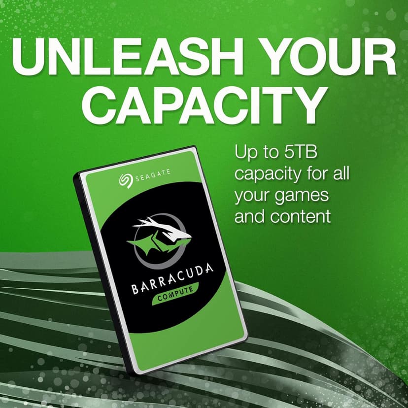 Seagate BarraCuda 2TB Internal Hard Drive HDD – 2.5 Inch SATA 6Gb/s 5400 RPM 128MB Cache for Computer Desktop PC – Frustration Free Packaging (ST2000LM015)