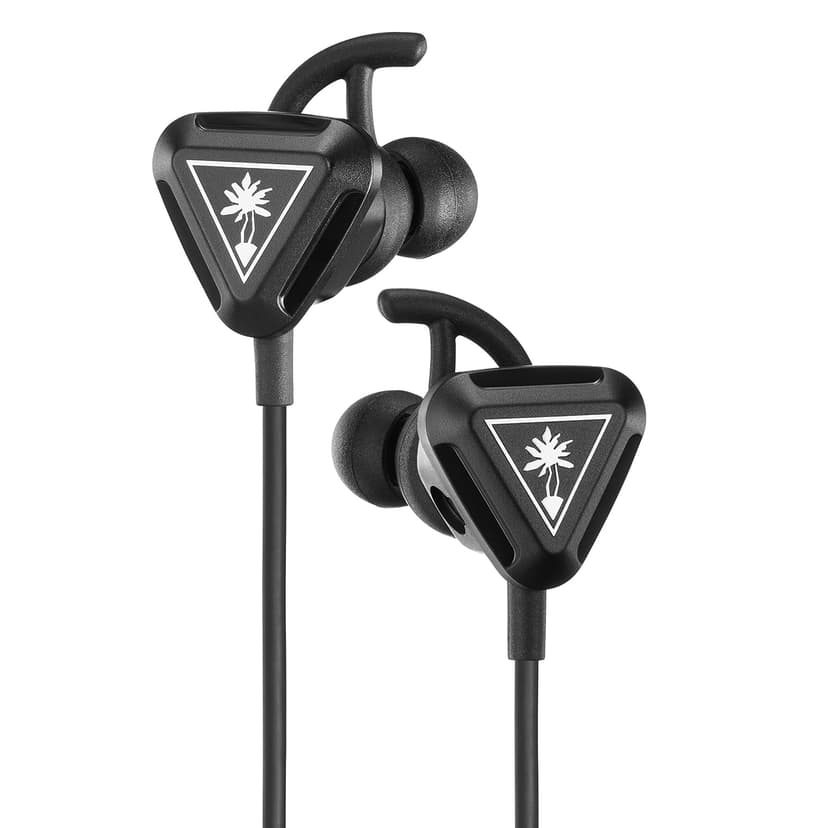 Turtle Beach Battle Buds In-Ear Gaming Headset - Mobile & PC with 3.5mm, Xbox Series X, Xbox Series S, Xbox One, PS5, PS4, PlayStation – Lightweight, In-Line Controls, Black