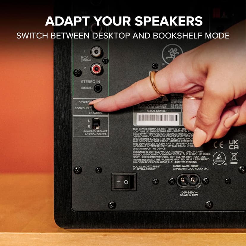 Mackie CR3.5 3.5-inch Powered Studio Monitors