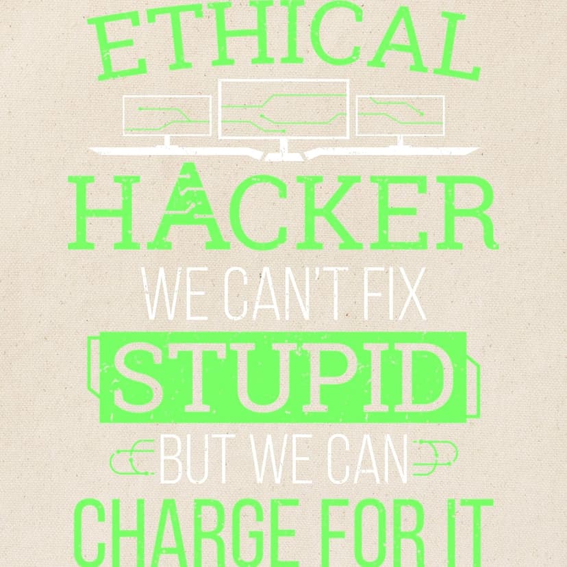 CafePress Cybersecurity Computer Hacking Ethical Hacker Reusable Natural Beige Canvas Shopping Bag