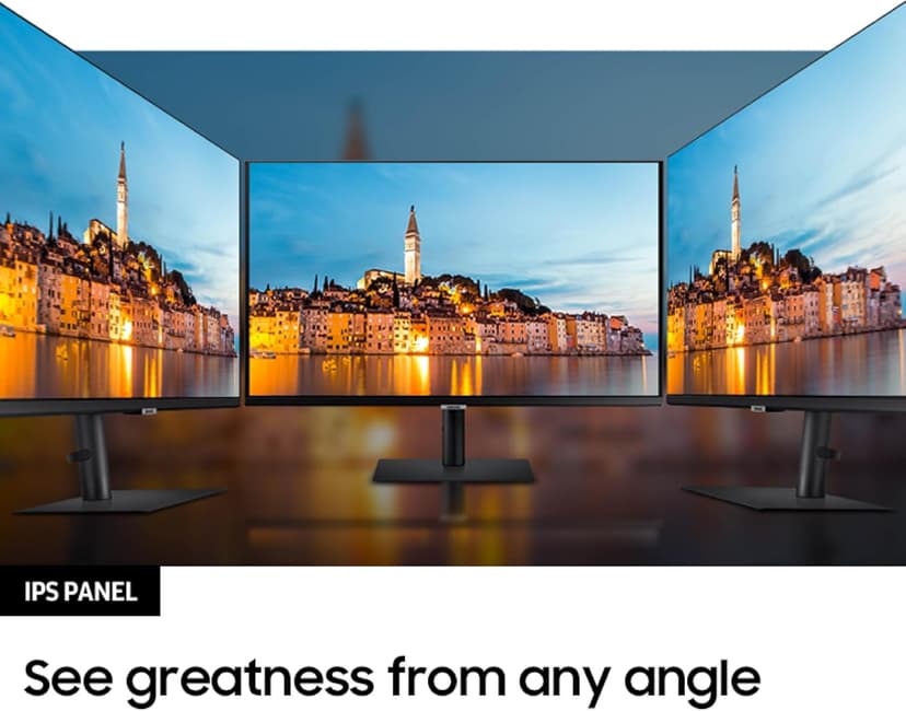 Samsung 27” S80UA 4K UHD IPS HDR10 High Resolution Monitor, USB-C, Eye Saver Mode, Eco Saving Plus, LS27A804UJNXGO, 2025, 3 Year Warranty