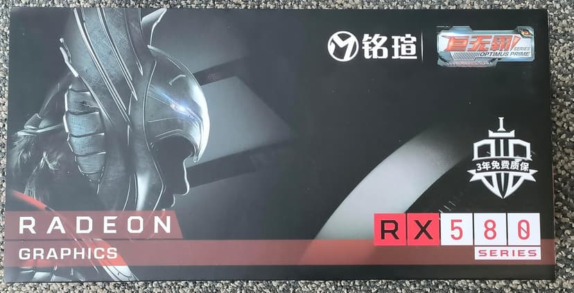 maxsun AMD Radeon RX 580 8GB 2048SP GDDR5 Computer Video Graphics Card GPU for PC Gaming 256-Bit DirectX 12 DVI, HDMI, DisplayPort Multi Monitors Extend (Black)