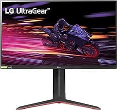 LG 27GP750-B 27” Ultragear FHD (1920 x 1080) IPS Gaming Monitor w/ 1ms Response Time & 240Hz Refresh Rate, NVIDIA G-SYNC Compatible with AMD FreeSync Premium, Thin Bezel, Tilt/Height/Pivot Adjustable