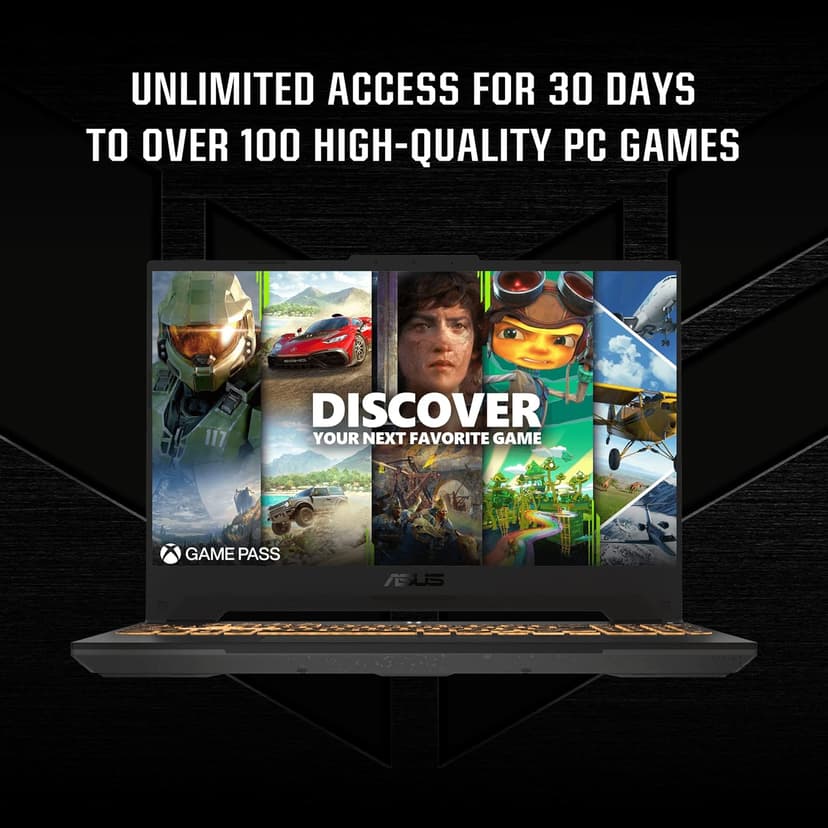 ASUS TUF Gaming A15 (2022) Gaming Laptop, 15.6" 300Hz FHD Display, AMD Ryzen 7 6800H CPU, GeForce RTX 3060 GPU, 16GB DDR5 RAM, 512GB PCIe SSD, Wi-Fi 6, Windows 11 Home, Mecha Gray, FA507RM-ES73