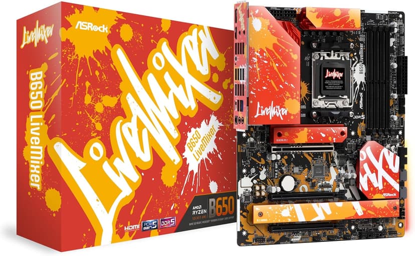 ASRock B650 LIVEMIXER AM5 DDR5 Motherboard