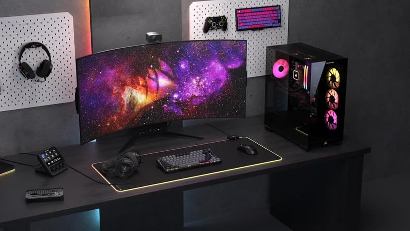 Corsair Vengeance a7500 Gaming PC – Liquid Cooled AMD Ryzen 7 7800X3D CPU – NVIDIA GeForce RTX 5070 GPU – 32GB Vengeance RGB DDR5 Memory – 1TB M.2 SSD – Black