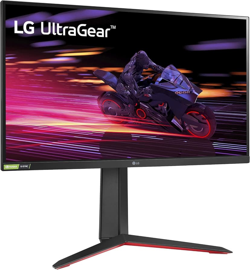 LG 27GP750-B 27” Ultragear FHD (1920 x 1080) IPS Gaming Monitor w/ 1ms Response Time & 240Hz Refresh Rate, NVIDIA G-SYNC Compatible with AMD FreeSync Premium, Thin Bezel, Tilt/Height/Pivot Adjustable