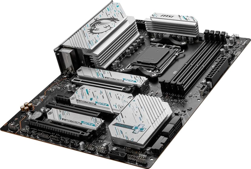 MSI X670E GAMING PLUS WIFI Gaming Motherboard (AMD Ryzen 9000/8000/7000 Series Processors, AM5, DDR5, PCIe 5.0, SATA 6Gb/s, M.2 slots, USB 3.2 Gen 2, Wi-Fi 6E, Bluetooth 5.3, 2.5Gbps LAN, HDMI/DP,ATX)