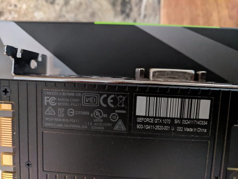 Nvidia GeForce GTX 1070 Founders Edition (Renewed)