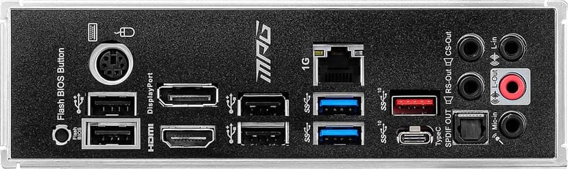 MSI MPG B550 Gaming Plus Computer Gaming Motherboard (AMD AM4, Ryzen 5000 & 3000 Series, DDR4, PCIe 4.0, SATA 6Gb/s, M.2, USB 3.2 Gen 2, HDMI/DP, ATX) AMD PC Motherboards (Renewed)
