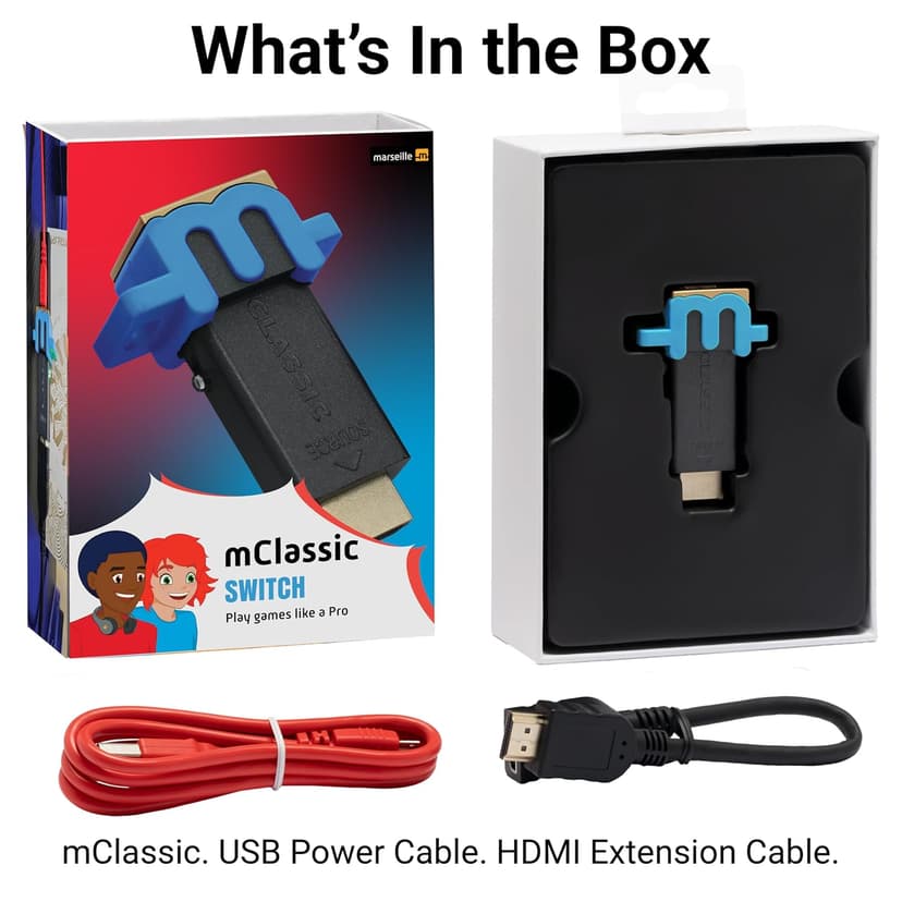 mClassic Switch: Boost Nintendo Switch Games in 4K TV Game Mode!
