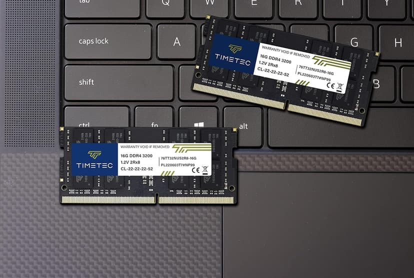 Timetec 32GB KIT(2x16GB) DDR4 3200MHz (or 2933MHz or 2666MHz) PC4-25600 Non-ECC Unbuffered 1.2V CL22 2Rx8 Dual Rank 260 Pin SODIMM Laptop Notebook PC Computer Memory RAM Module Upgrade