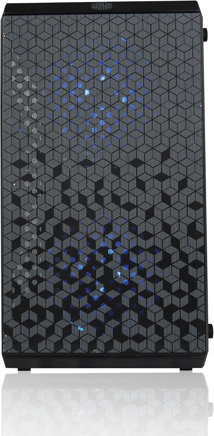 AVGPC Q-Box Series Gaming PC - AMD Ryzen 5 5600G 6-Core Cezanne 6-Core 3.9 GHz with AMD Radeon Graphics with Liquid Cooler 8GB DDR4 500GB SSD Windows 10, Black