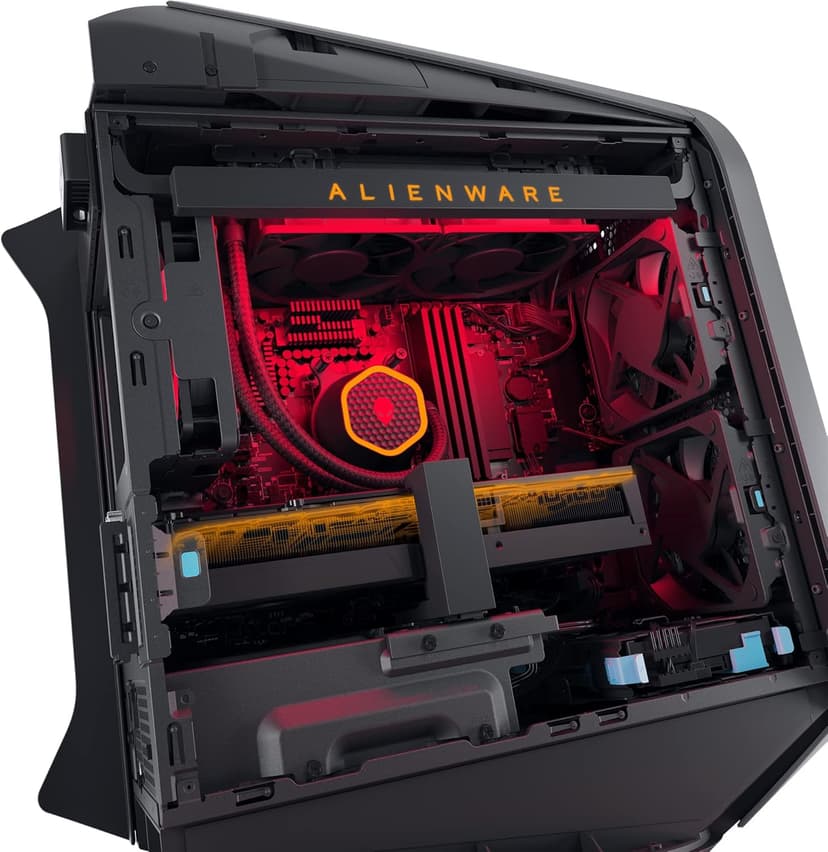 Alienware Aurora R15 Gaming Desktop - AMD Ryzen 9 7900X, 32GB DDR5 RAM, 1TB SSD+2TB HDD, NVIDIA GeForce RTX 4080 16GB GDDR6X, Windows 11 Home, Premium Support & Dell Migrate - Black