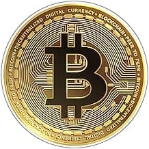 Crypto Mining Bull Trading Bitcoin Money Sticker – Cryptocurrency Enthusiast Car Bumper & Window Sticker Laptop Skateboard Luggage Sticker for Truck Hardhat Stickers for Men and Woman 4.5" so38