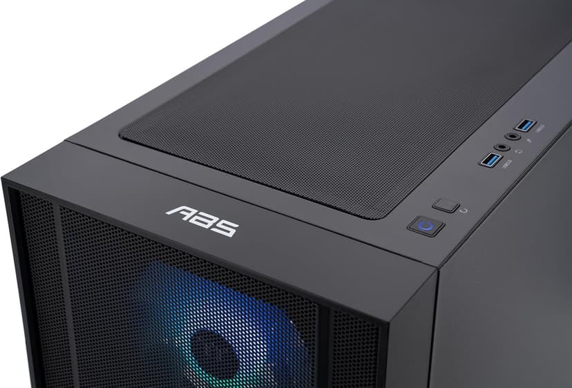 ADVANCED BATTLESTATIONS ABS Eurus Ruby Gaming PC - Windows 11 - AMD Ryzen 7 9800X3D - GeForce RTX 5090 - DLSS 4 - AI-Powered Performance - 32GB DDR5 6400MHz - 2TB M.2 NVMe SSD - ER9800X3D50903