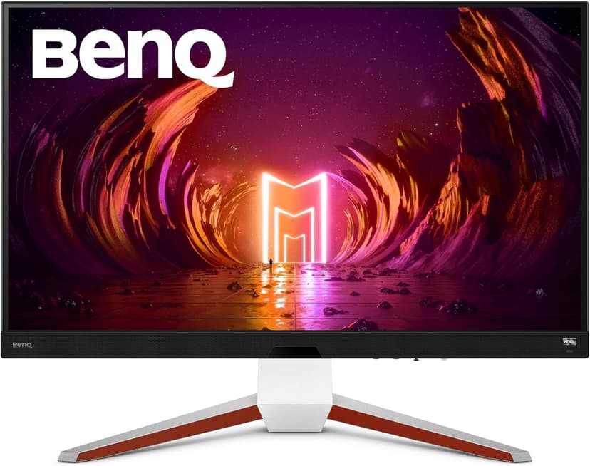 BenQ MOBIUZ EX3210U 32~'' 4K IPS Gaming Monitor, 144Hz 1ms, True 10-bit, HDMI 2.1 (48Gbps), 98% P3, 99% Adobe RGB, FreeSync, (Reed), White (Renewed)