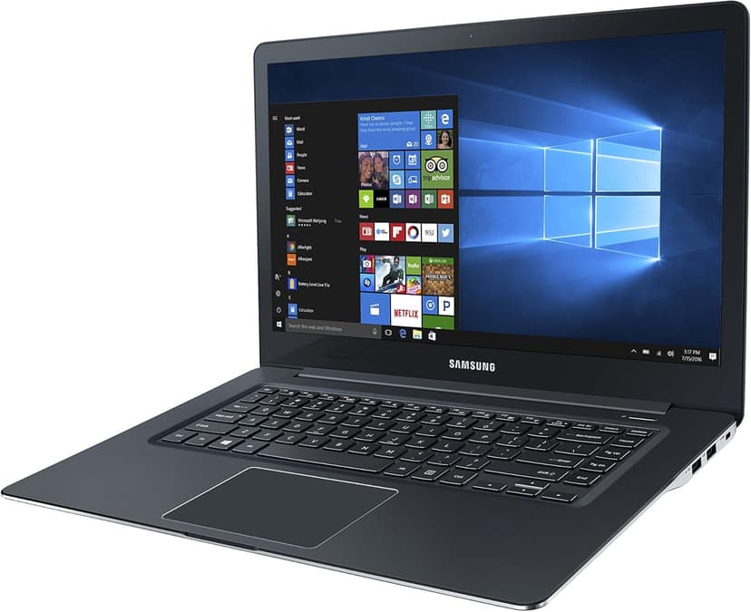 Samsung ATIV Book 9 Pro 15.6" 4K Ultra HD Touch-Screen Laptop - Intel Core i7-6700HQ - 8GB Memory - 256GB SSD - NVIDIA GTX 950M - Pure Black