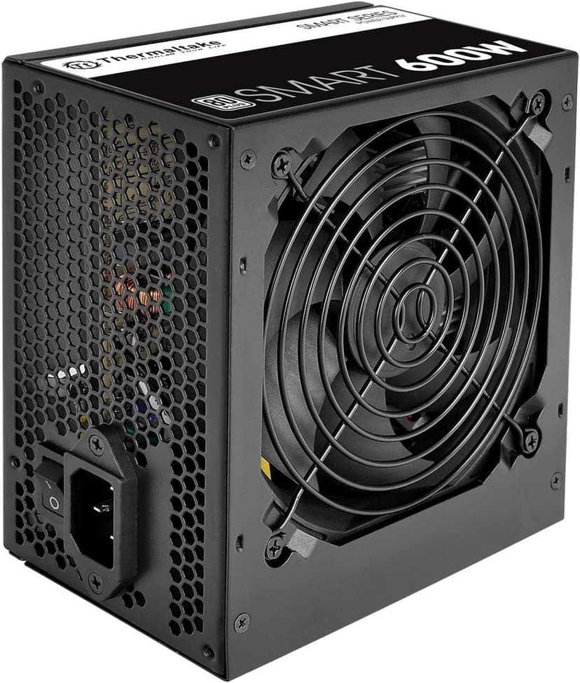 Thermaltake SMART 600W ATX 12V V2.3/EPS 12V 80 Plus Certified Active PFC Power Supply PS-SPD-0600NPCWUS-W
