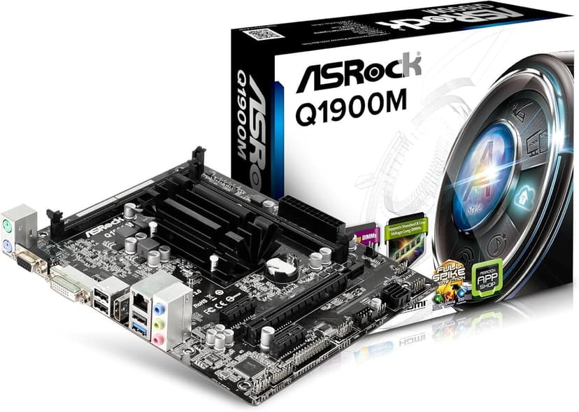 ASRock Motherboard Micro Q1900M