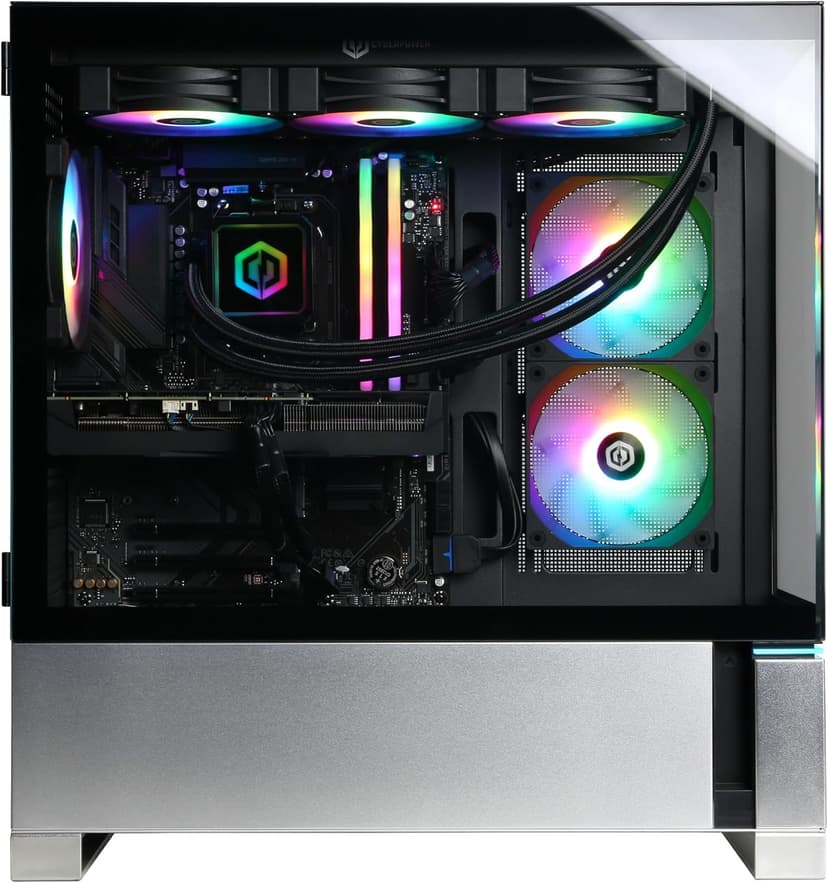 CyberPowerPC Gamer Supreme Gaming PC, AMD Ryzen 9 9950X3D 4.3GHz, Radeon RX 9070 XT 16GB, 64GB DDR5, 4TB PCIe 4.0 SSD, WiFi Ready & Windows 11 Home (SLCAI23000A2)