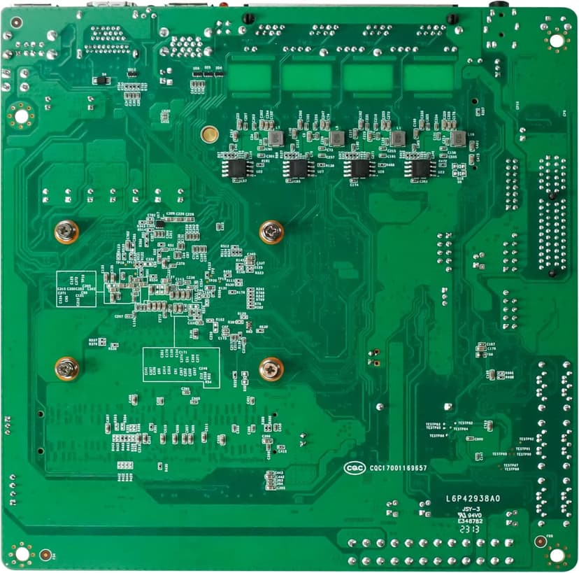 NAS Motherboard N5105,4 Port i226/ i225 2.5GbE LAN,M.2 NVMe, 6*SATA3.0,2*DDR4, 1*PCIe4.0, Mini ITX Soft Router VPN Openwrt Barebone Micro Appliance DIY
