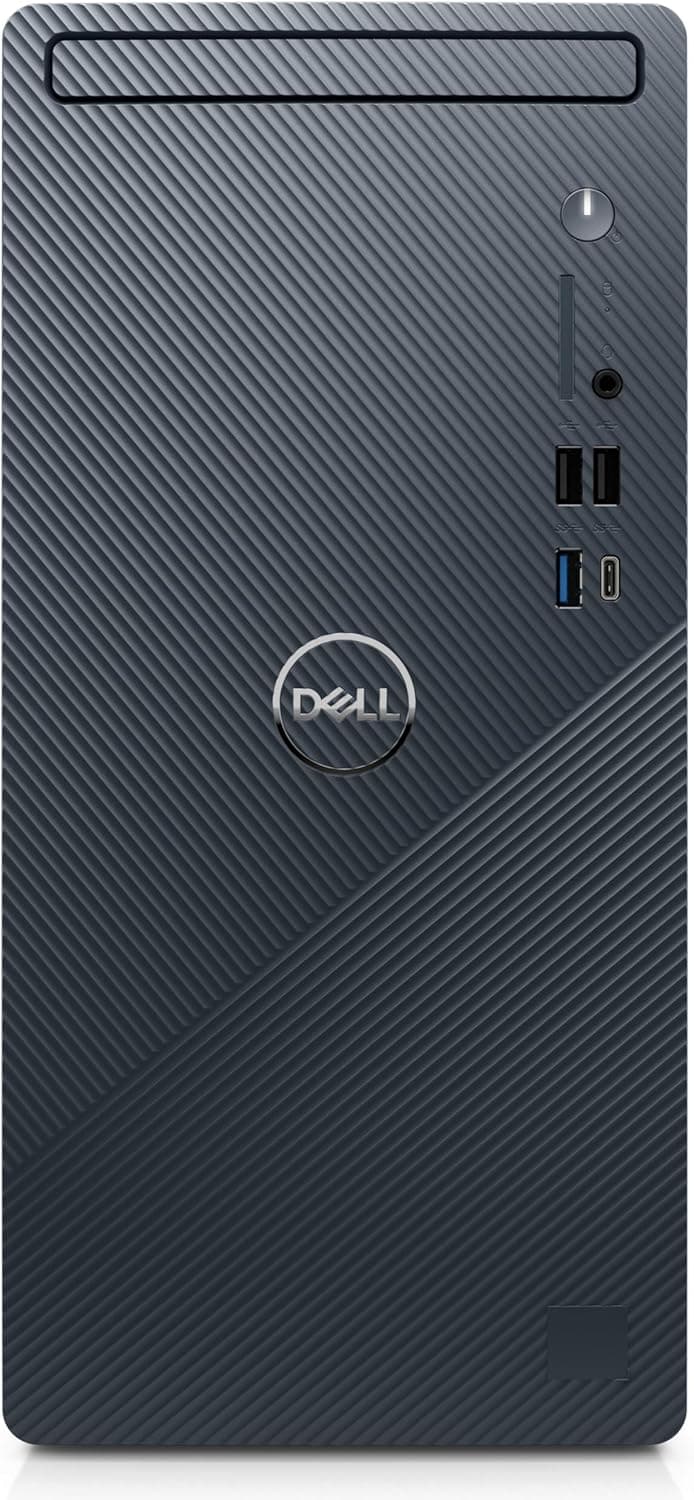 Dell Inspiron 3910 Tower Business Desktop Computer, 12th Gen Intel Hexa-Core i5-12400 (Beat i7-11700), 32GB DDR4 RAM, 1TB PCIe SSD, WiFi 6, Bluetooth, RJ45, Type-C, HDMI, DisplayPort, Windows 11 Pro