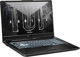ASUS TUF F17 Gaming Laptop, 17.3" 144Hz FHD IPS-Type Display, Intel Core i5-11400H Processor, GeForce RTX 3050, 8GB DDR4 RAM, 512GB PCIe SSD, Wi-Fi 6, Windows 11 Home, FX706HCB-ES51,Graphite Black