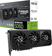 ASUS The SFF-Ready Prime GeForce RTX™ 5060 8GB GDDR7 OC Edition Graphics Card (PCIe® 5.0, 8GB GDDR7, HDMI®/DP 2.1, 2.5-Slot, Axial-tech Fans, Dual BIOS)