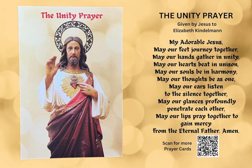 The Unity Prayer Card - 10 Pack