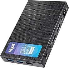 MeLE Mini PC Quieter 4C - 12th Gen N100, Fanless PC, 16GB Memory, 512GB Storage,with Windows 11 Pro, 2.4/5G Wi-Fi, Full-Functional USB-C, 4K Triple Display Desktop