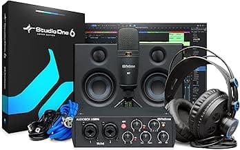 PreSonus AudioBox USB 96 Studio Ultimate Bundle - 25th Anniversary Edition with Studio One Pro Software