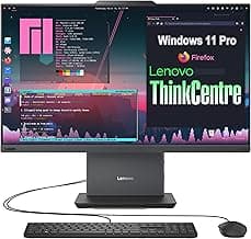 Lenovo ThinkCentre Business All-in-One Computer | 13th Gen Intel 6-Core Processor | 24'' Full HD Display | Wi-Fi 6 | USB-C | HDMI in&Out | KB&Mouse | Windows 11 Pro (64GB RAM | 2TB SSD)