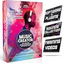 Music Software Bundle for Recording, Editing, Beat Making & Production - DAW, VST Audio Plugins, Sounds for Mac & Windows PC
