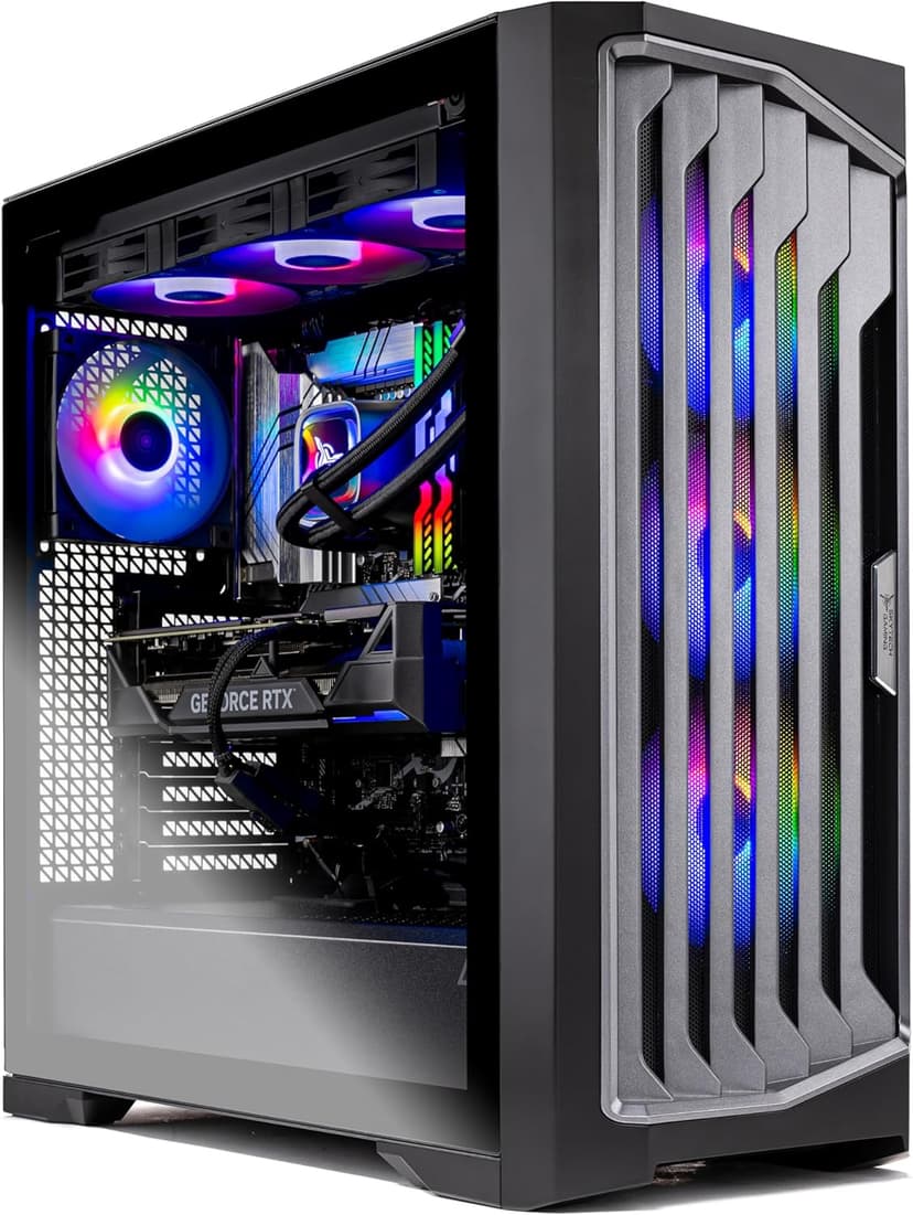 Skytech Gaming Legacy 4 Desktop PC, Ultra 9 285K 3.7 GHz(5.7 GHz Turbo), NVIDIA RTX 5080 16GB, Z890 Board, 2TB Gen4 NVMe SSD, 64GB DDR5 RAM 6000, 1000W Gold ATX 3 PSU, 420mm ARGB AIO, Wi-Fi, Win 11