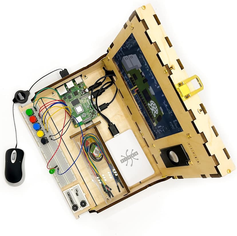 Piper Computer Kit: Award-Winning Build-A-Computer Age 8+ STEAM Learning, with Raspberry Pi, Drag-n-Drop Coding, StoryMode, Games, Python, and Amazing Projects!