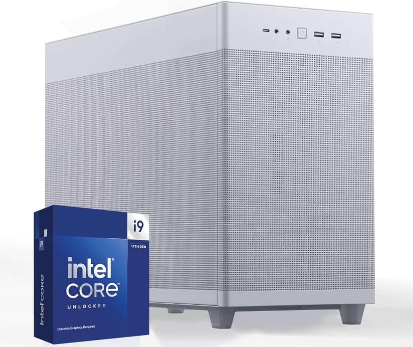 CPU Solutions VidCore Editing PC. HD 4K, 8K, 3D Modeling Computer Video Workstation i9-14900KF, 6.0GHz 24-Core, 2TB NVMe SSD, Win 11 Pro (CEV-8530 64GB RTX 4000ADA w/20GB)