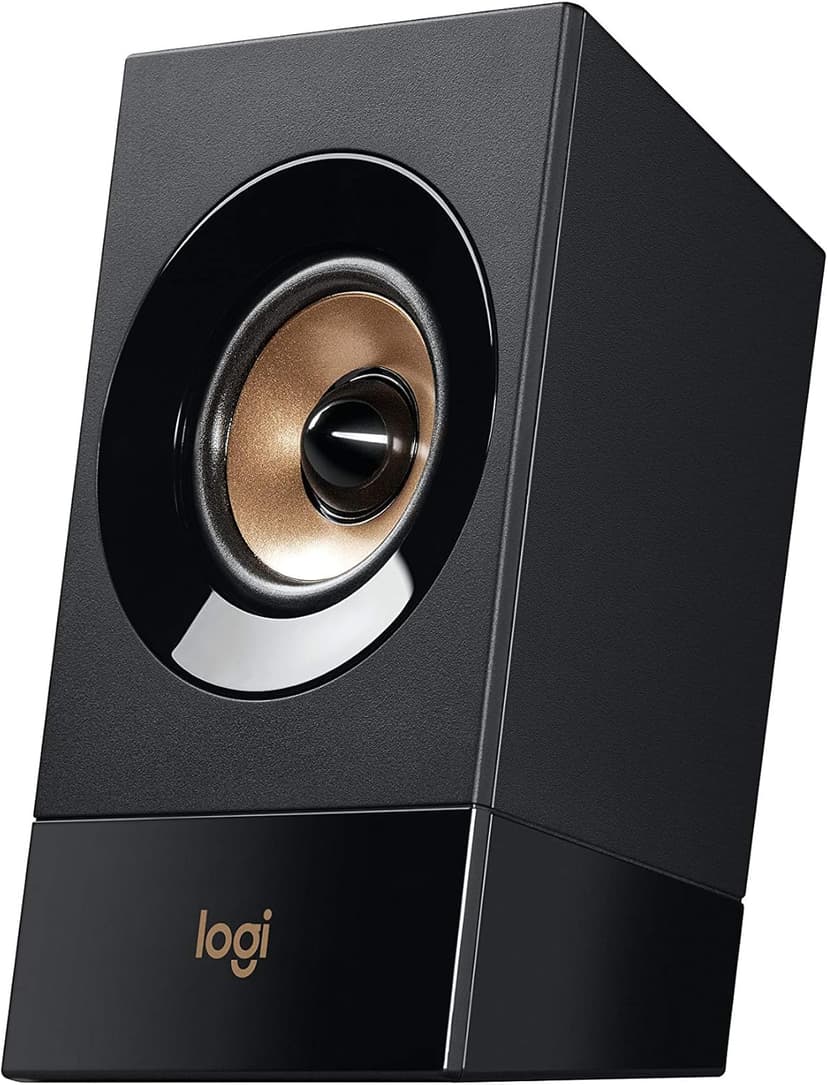 Logitech Z533 2.1 Multimedia Speaker System with Subwoofer, Powerful Sound, Booming Bass, 3.5mm Audio and RCA Inputs, PC/PS/Xbox/TV/Smartphone/Tablet/,Black