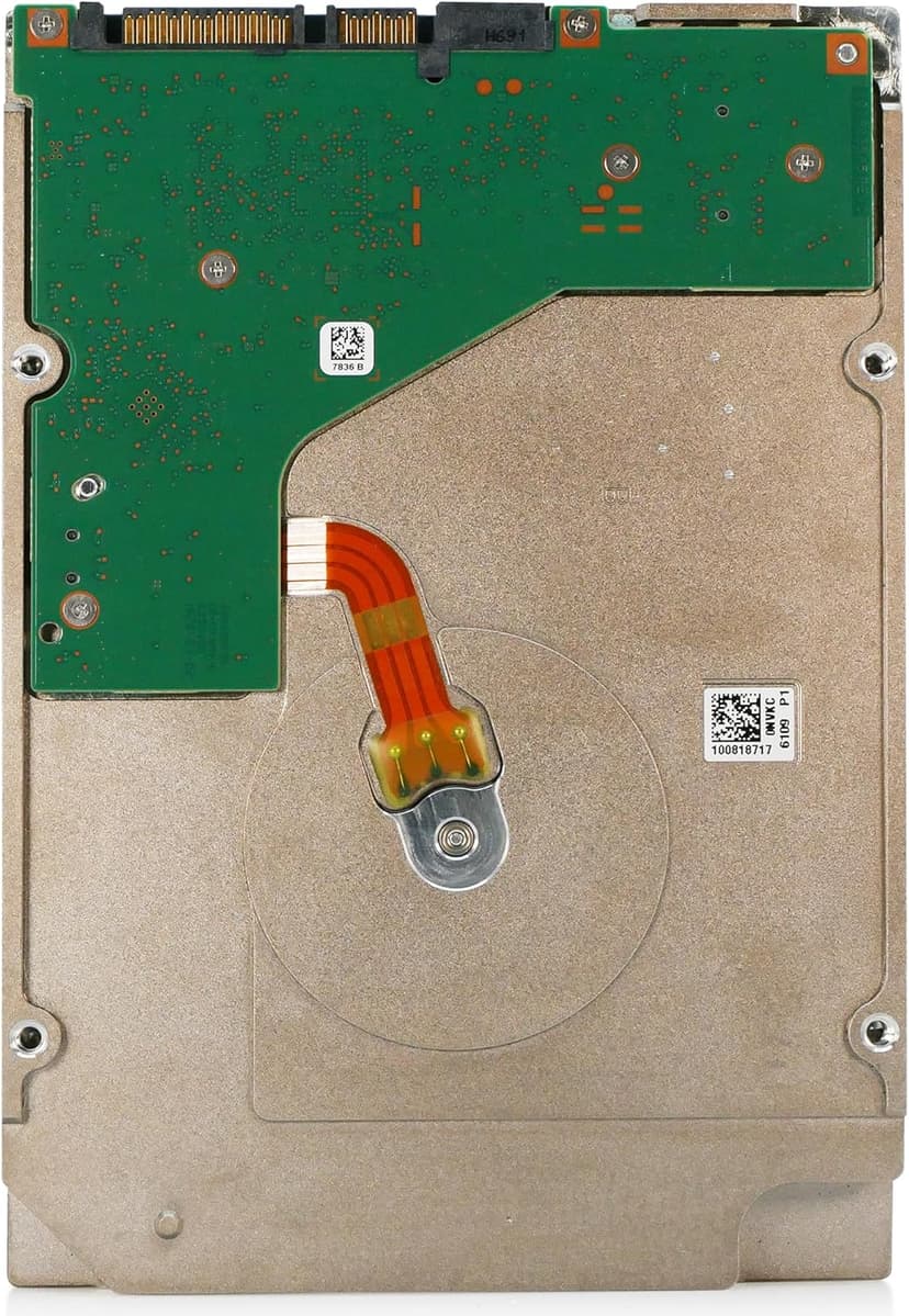 Seagate Skyhawk AI 12tb HDD 3.5 Inch SATA 6Gb/s 7200PRM 256MB Cache for NAS Internal Hard Drive for DVR NVR Security Camera System AI Application Optimization (Renewed)
