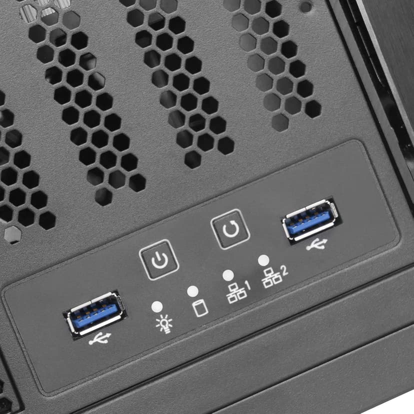 SilverStone Technology RM41-H08 4U Rackmount Server Case with 5 x 3.5 Hot-Swappable Bay and 3 x 5.25 Bays with USB 3.1 Gen 1 RM41-H08-x