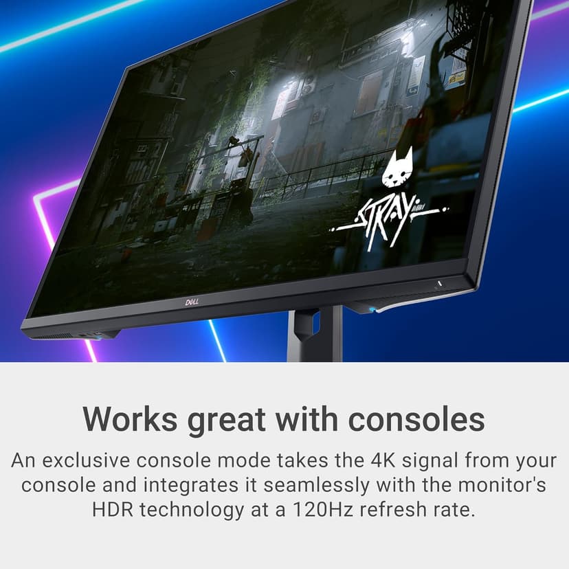 Dell G3223Q Gaming Monitor - 32-Inch 4K Ultra UHD (3840x2160), 144Hz 1Ms Display, AMD FreeSync+NVIDIA G-SYNC Compatible, Height/Swivel/Tilt Adjustability, 3Yr Advanced Exchange - Black
