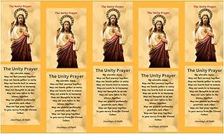 The Unity Prayer Card Laminated 5 Pacl