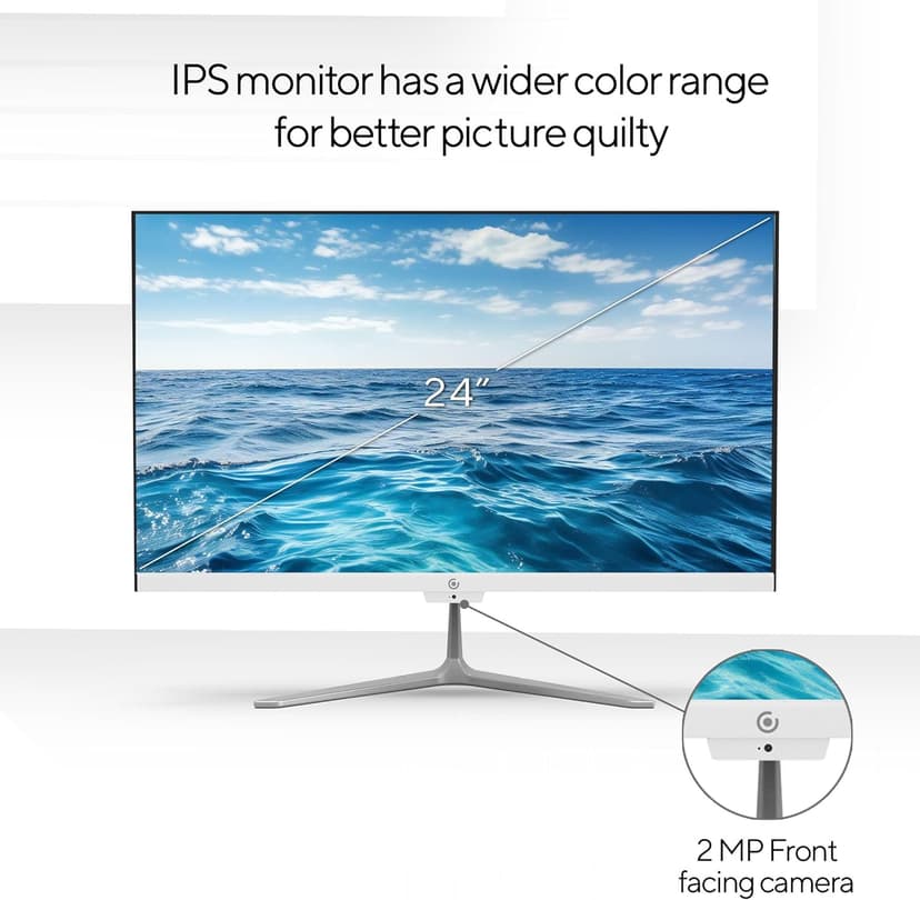 Core Innovations 24" All-in-One Desktop PC with Windows 11