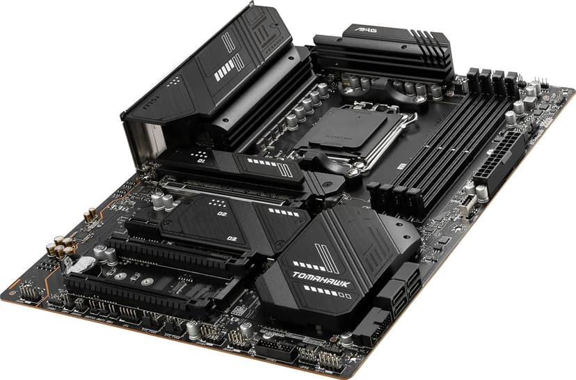 msi MAG X670E Tomahawk WiFi Gaming Motherboard (AMD Ryzen 9000/8000/7000 Series Processors, AM5, DDR5, PCIe 5.0, SATA 6Gb/s, M.2, USB 3.2 Gen 2, Wi-Fi 6E, Bluetooth 5.3, 2.5Gbps LAN, HDMI/DP, ATX)