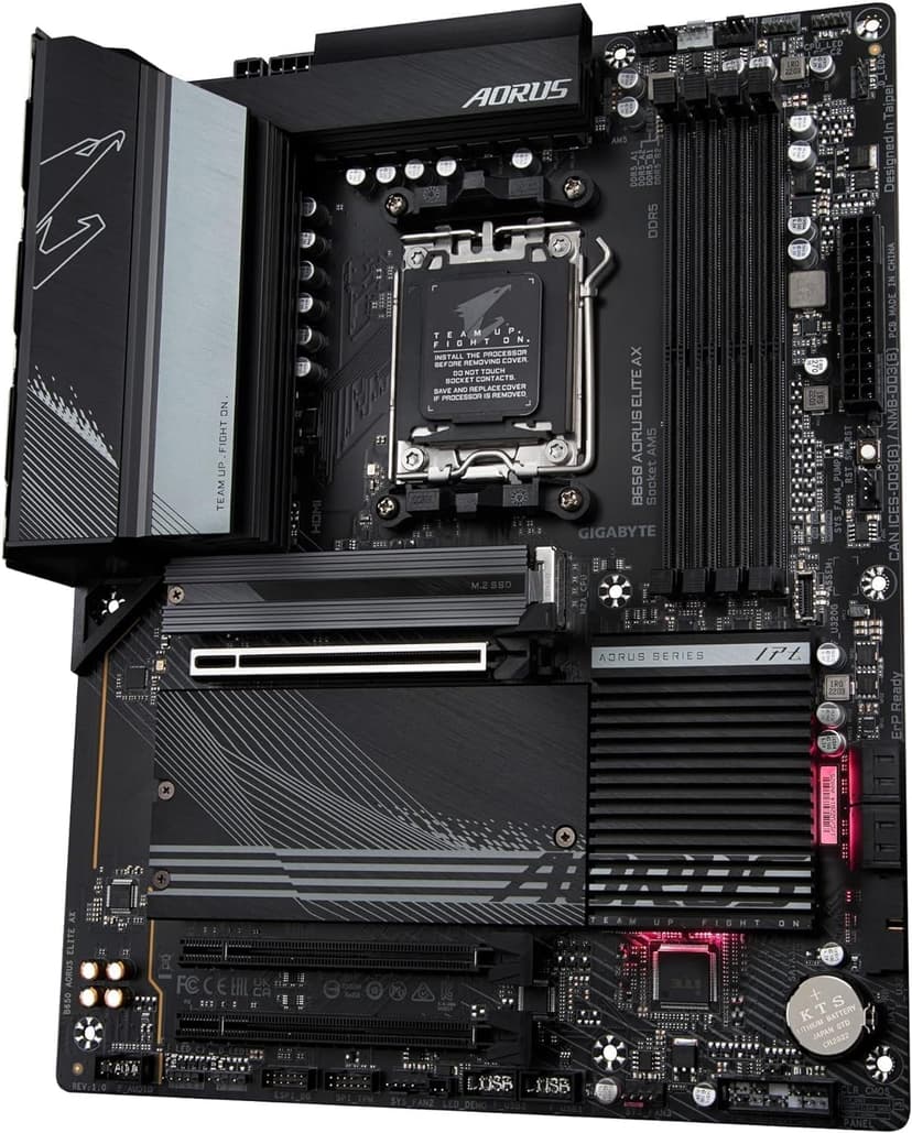 INLAND AMD Ryzen 7 7700X 8-Core 16-Thread AM5 5.4 GHz Unlocked Desktop Processor Bundle with GIGABYTE B650 AORUS Elite AX AM5 DDR5 ATX Gaming Motherboard