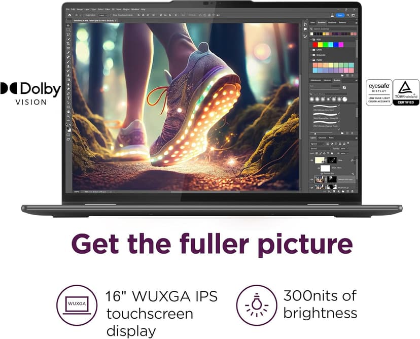 Lenovo Yoga 7i 2-in-1 Business Laptop (16" FHD+ Touchscreen, Intel Ultra 7 155U (Beat i7-1355U), 16GB DDR5 RAM, 1TB SSD) Fingerprint, Backlit, FHD IR Webcam, Thunderbolt 4, Win 11 Home, 2025 AI PC